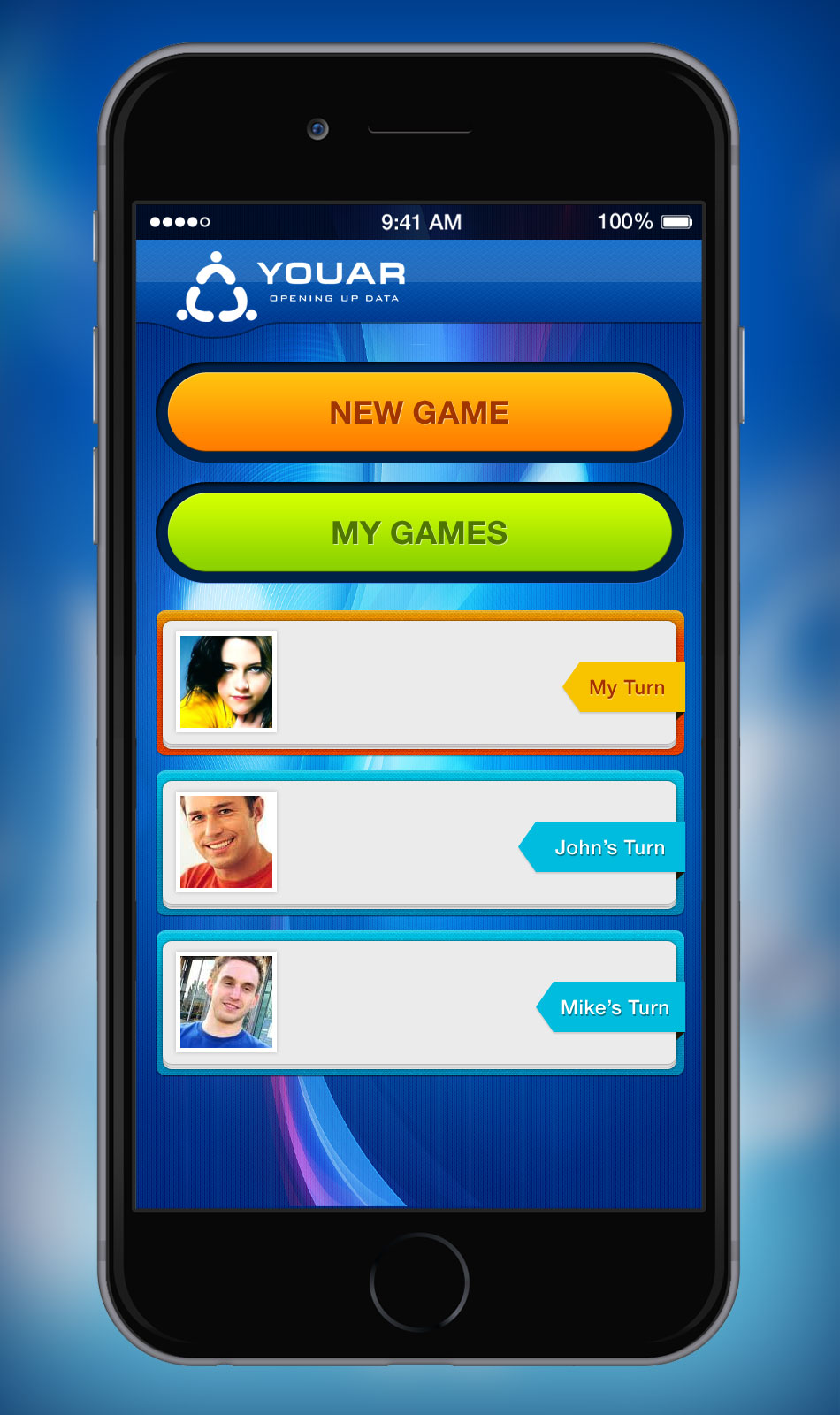 Games Mobile App Templates