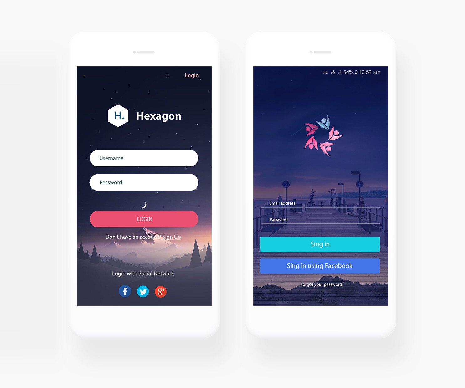 Login Screen Design In Android Login Screen Design In Android