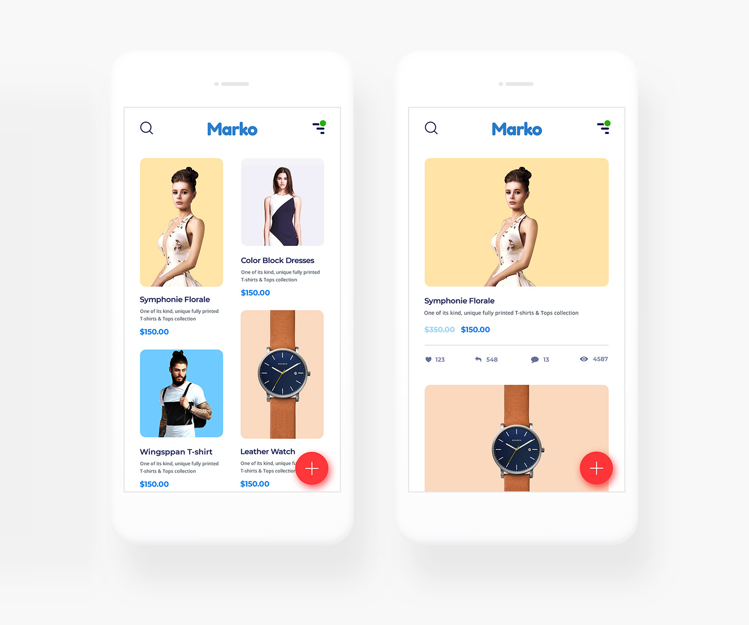 Mobile app design templates psd free download