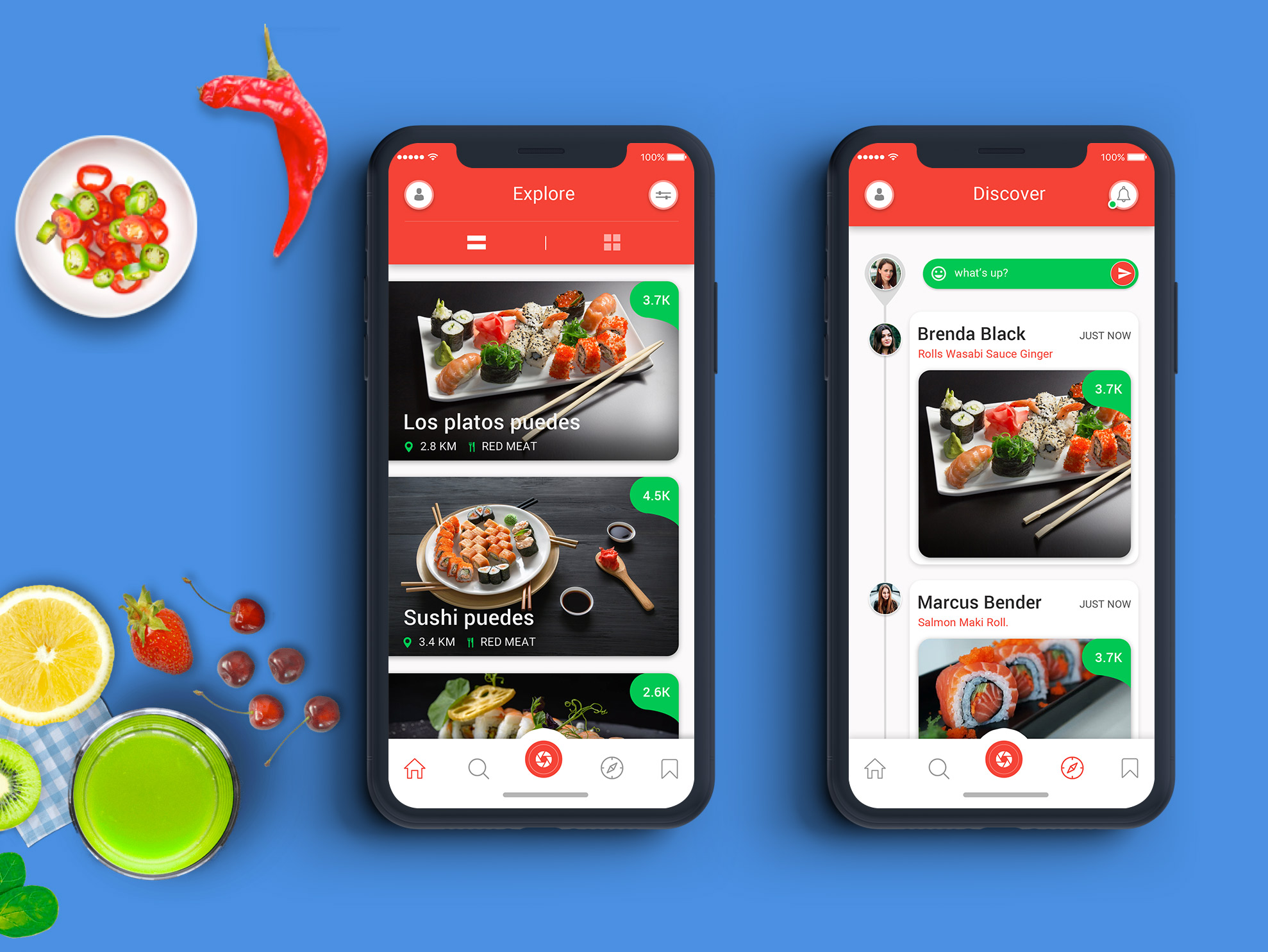 Food Review by Restaurant App