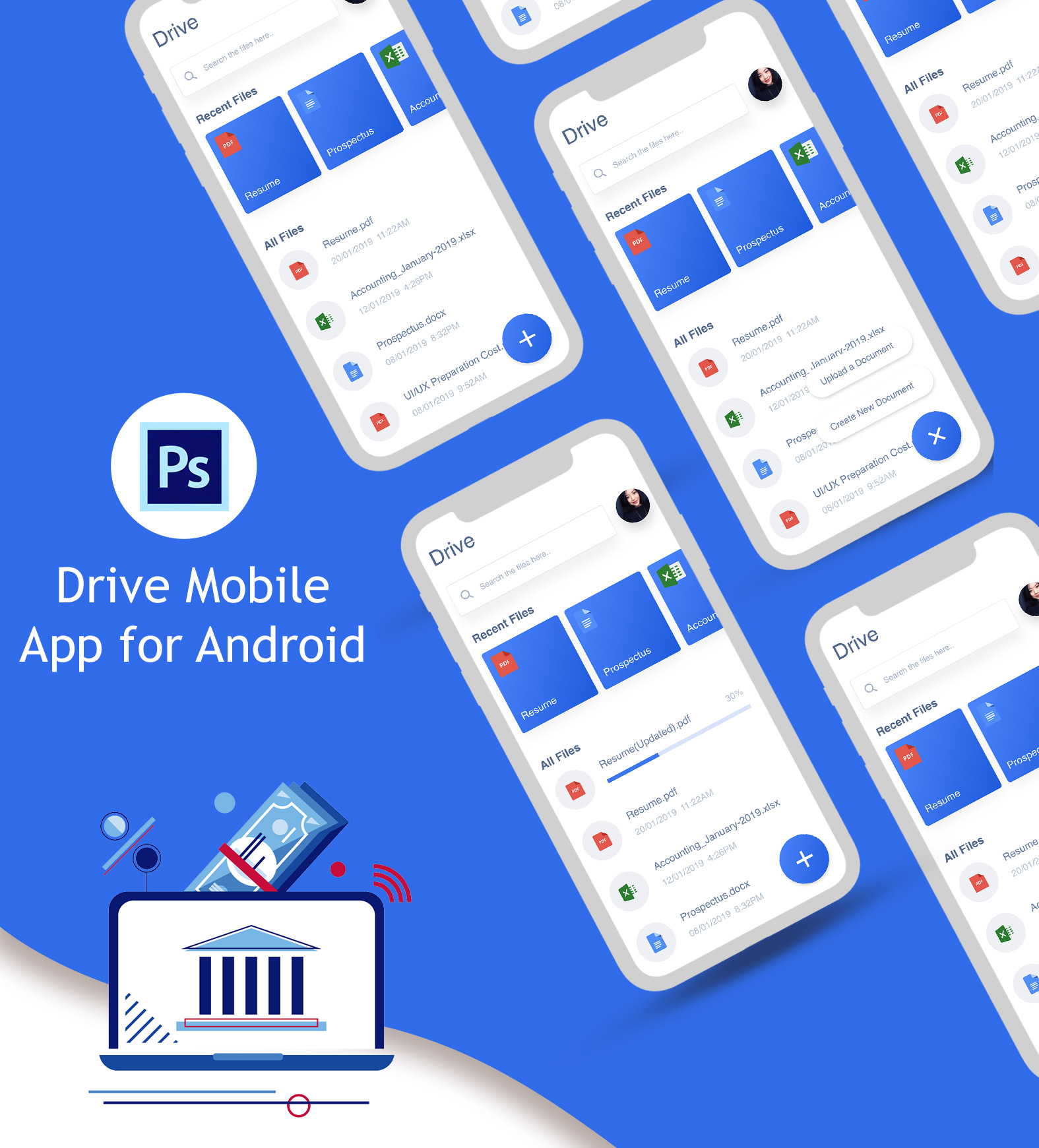 Cloud Drive Mobile App for Android